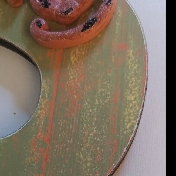 NWT Big Letter 'S' Rustic Alphabet Sign Autumn Shabby Chic Michael's Home Decor - Picture 5 of 7